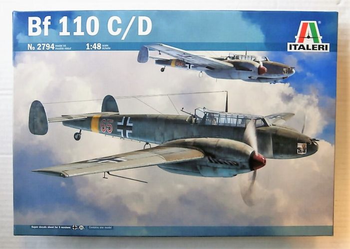 ITALERI 1/48 2794 MESSERSCHMITT BF-110 C/D