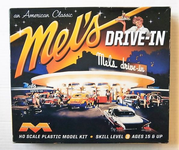 MOEBIUS HO 935 MELS DRIVE-IN - AN AMERICAN CLASSIC