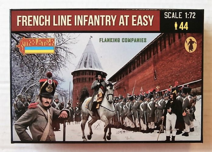 STRELETS 1/72 225 FRENCH LINE INFANTRY AT EASE IN WINTER DRESS