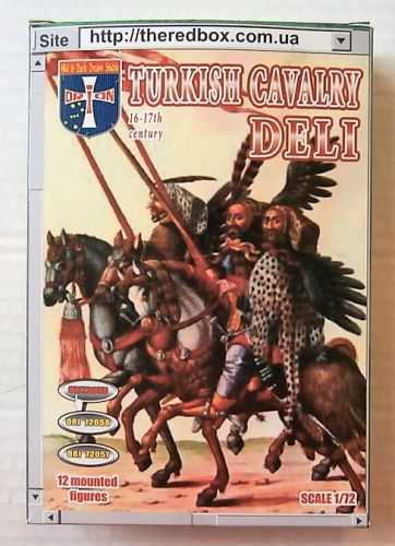 ORION 1/72 72055 TURKISH CAVALRY DELI 16TH-17TH CENTURY