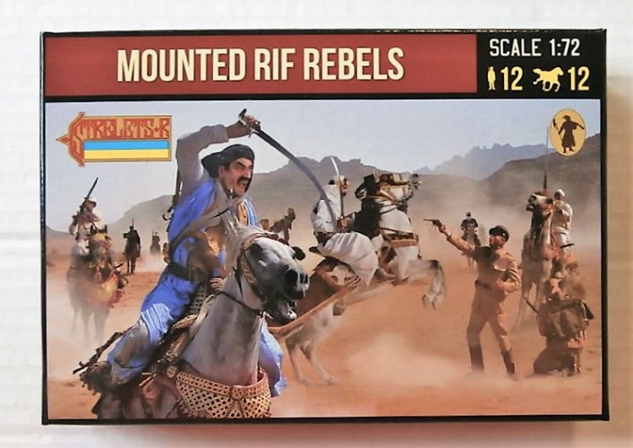 STRELETS 1/72 190 MOUNTED RIF REBELS