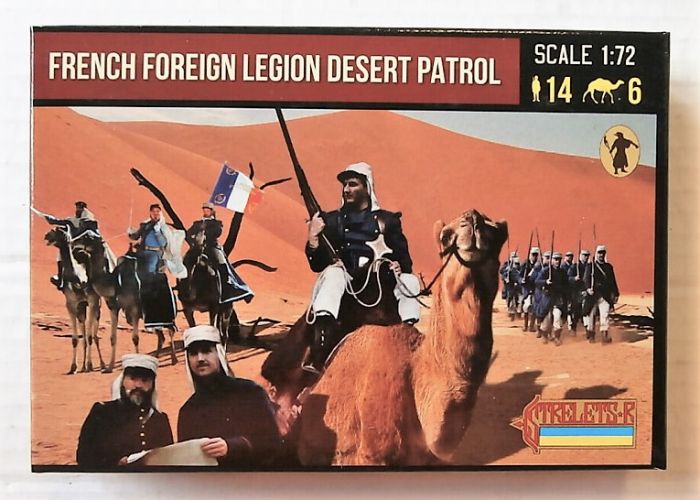 STRELETS 1/72 192 FRENCH FOREIGN LEGION DESERT PATROL