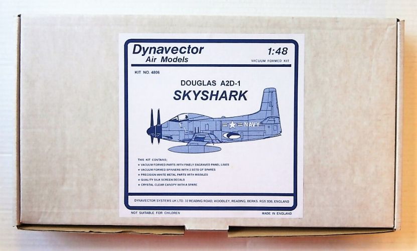DYNAVECTOR 1/48 DOUGLAS A2D-1 SKYSHARK