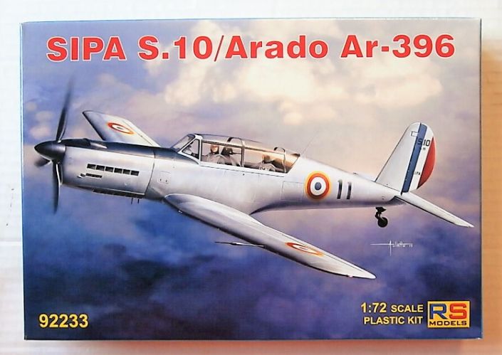 RS MODELS 1/72 92233 SIPA S.10 ARADO AR-396