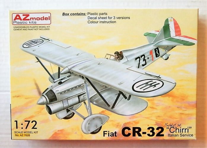 AZ MODEL 1/72 7620 FIAT CR-32 CHIRRI ITALIAN SERVICE