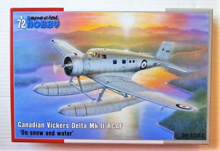 SPECIAL HOBBY 1/72 72353 CANADIAN VICKERS DELTA MK.II RCAF ON SNOW AND WATER