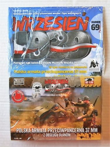 FIRST TO FIGHT 1/72 069 BOFORS 37mm ANTI-TANK GUN WITH UHLANS CREW