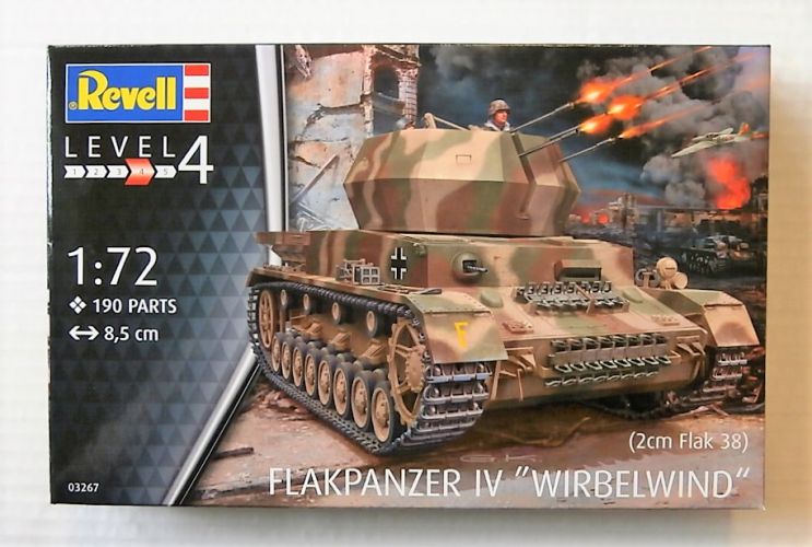 REVELL 1/72 03267 FLAKPANZER IV WIRBELWIND