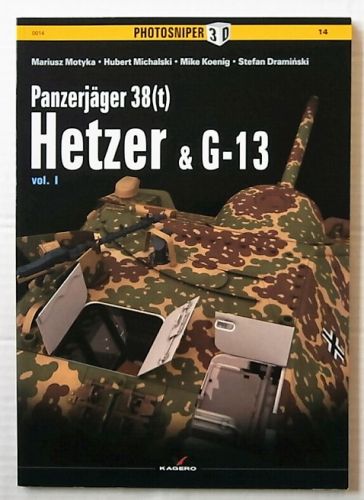 CHEAP BOOKS  ZB3135 PHOTOSNIPER 3D No 14 - PANZERJAGER 38 t  HETZER AND G-13
