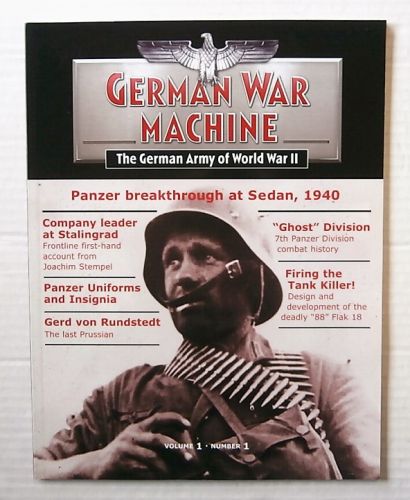 CHEAP BOOKS  ZB3124 GERMAN WAR MACHINE THE GERMAN ARMY OF WORLD WAR II VOL 1 NUMBER 1