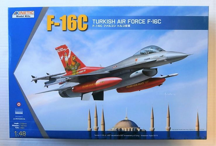 KINETIC 1/48 48069 F-16C TURKISH AIR FORCE 