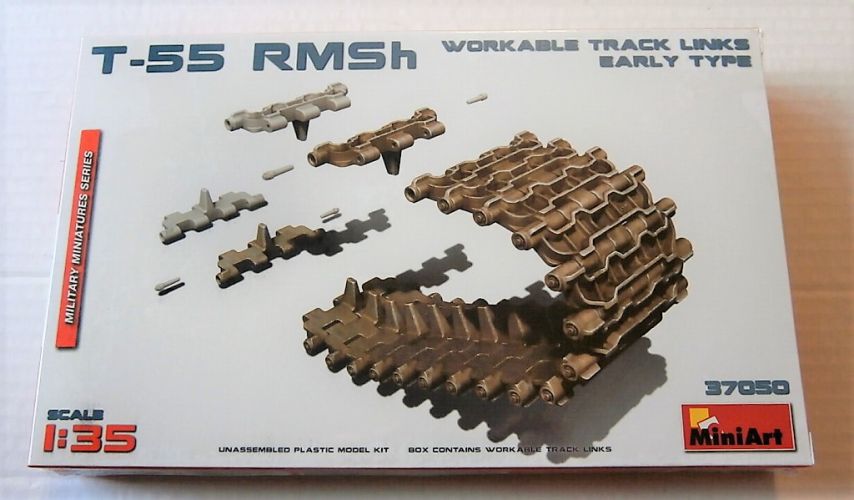 MINIART 1/35 37050 T-55 RMSH WORKABLE TRACK LINKS EARLY TYPE
