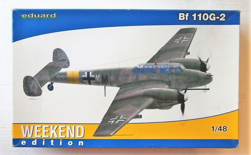 EDUARD 1/48 84140 MESSERSCHMITT BF 110G-2 WEEKEND EDITION