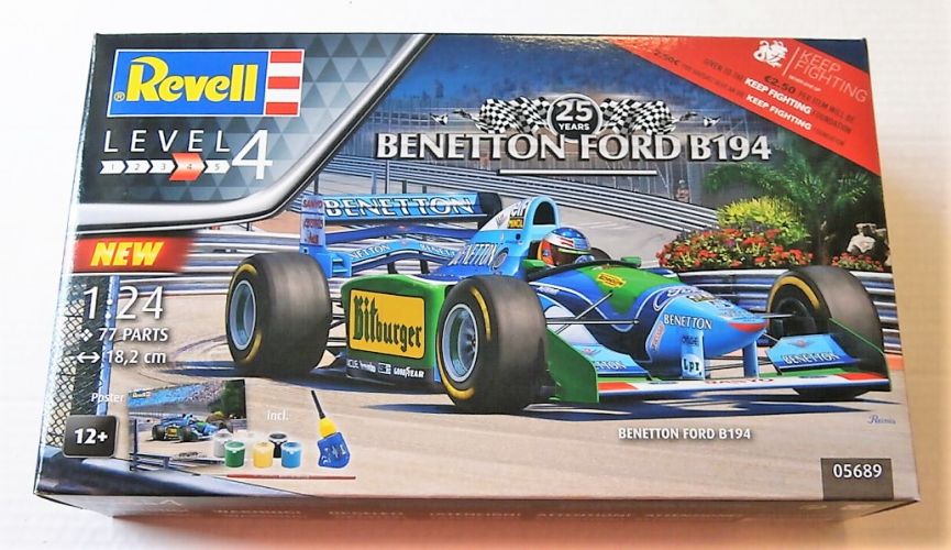 REVELL 1/24 05689 25 YEARS BENETTON FORD B194