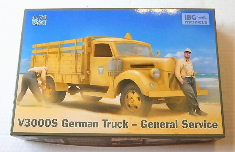 IBG MODELS 1/72 72071 V3000S GERMAN TRUCK - GENERAL SERVICE