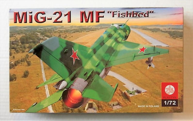 ZTS 1/72 S-035 MIG-21 MF FISHBED