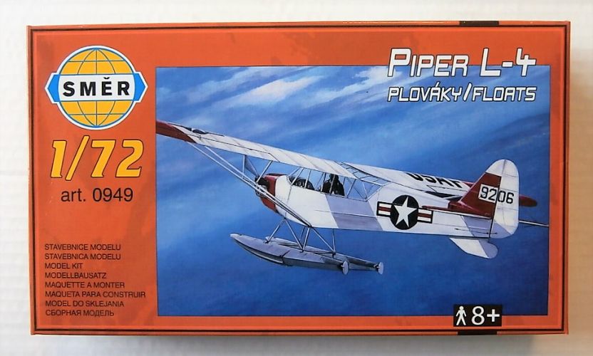 SMER 1/72 0949 PIPER L-4H ON FLOATS