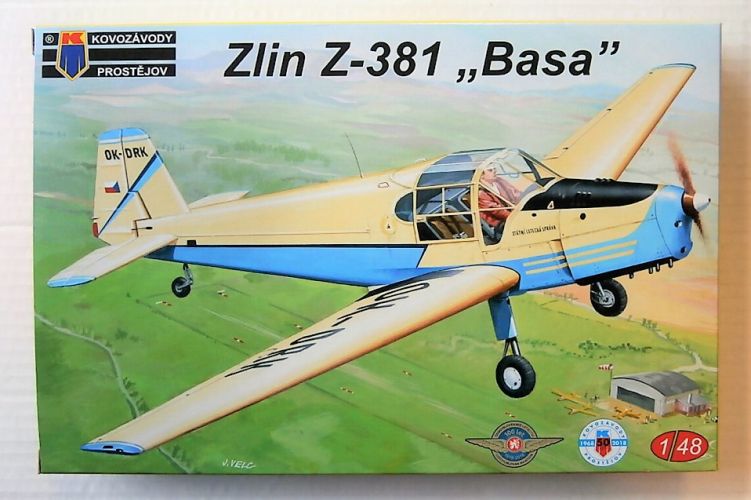 KP 1/48 4810 ZLIN Z-381 BASA