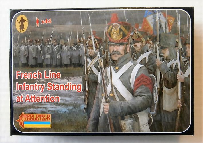 STRELETS 1/72 184 FRENCH LINE INFANTRY STANDING AT ATTENTION 