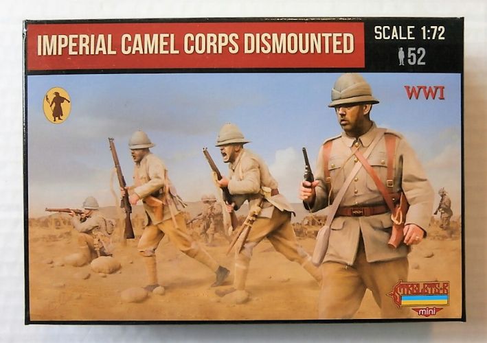 STRELETS 1/72 M123 IMPERIAL CAMEL CORPS DISMOUNTED