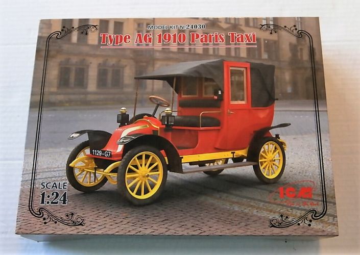 ICM 1/24 24030 TYPE AG 1910 PARIS TAXI