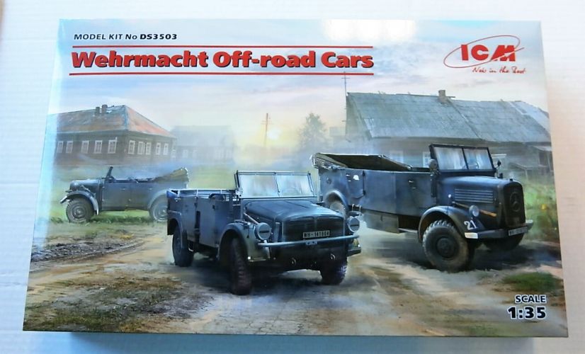 ICM 1/35 DS3503 WEHRMACHT OFF-ROAD CARS
