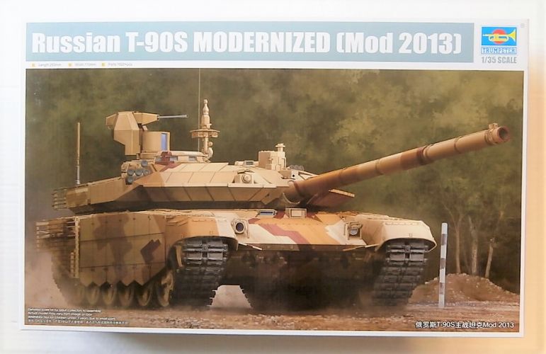 TRUMPETER 1/35 09524 RUSSIAN T-90S MODERNIZED  Mod 2013 