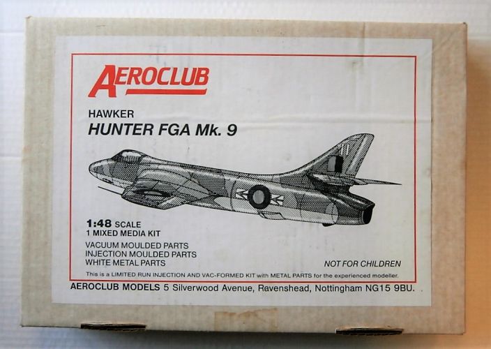 AEROCLUB  HAWKER HUNTER FGA Mk.9