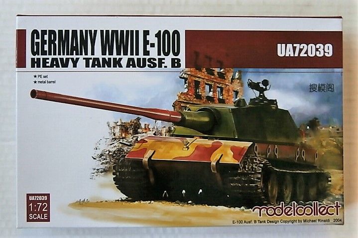 MODELCOLLECT 1/72 72039 E-100 HEAVY TANK AUSF.B GERMANY WWII
