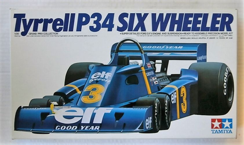 TAMIYA 1/20 20001 TYRRELL P34 SIX WHEELER
