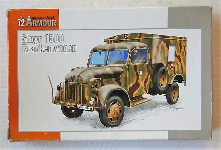 SPECIAL ARMOUR 1/72 72016 STEYR 1500 KRANKENWAGEN