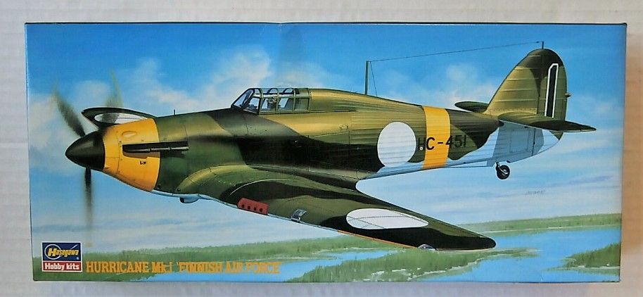 HASEGAWA 1/72 AP140 HURRICANE MK.I FINNISH AIR FORCE