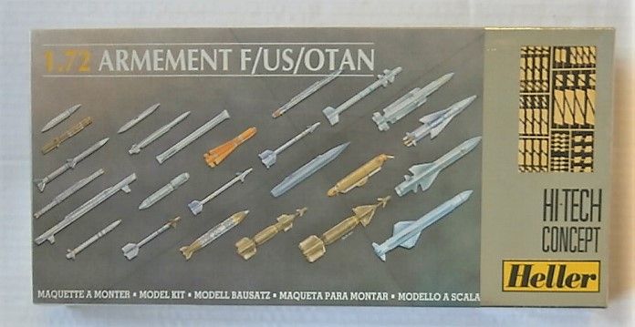 HELLER 1/72 80510 ARMEMENT F/US/OTAN