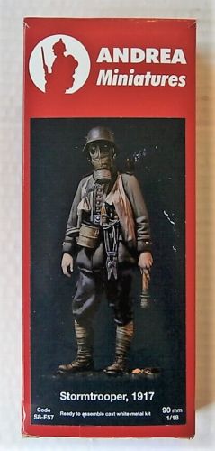 ANDREA MINIATURES 1/18  90MM  S8F57 STORMTROOPER 1917