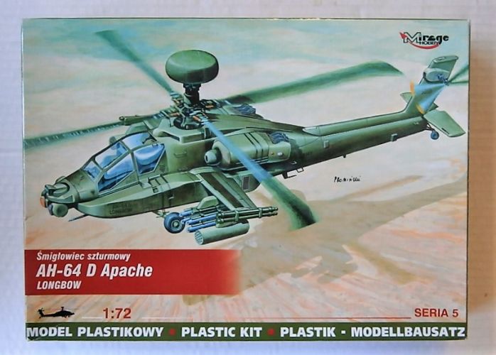 MIRAGE 1/72 72054 AH-64D LONGBOW APACHE