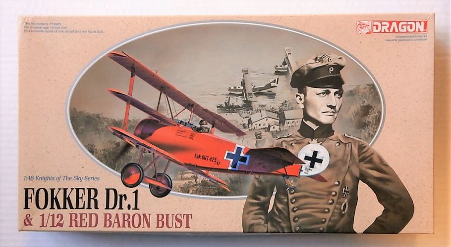 DRAGON 1/48 5903 FOKKER DR.1/RED BARON
