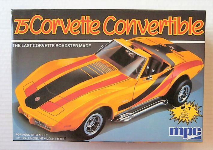 MPC 1/25 6360 75 CORVETTE CONVERTIBLE