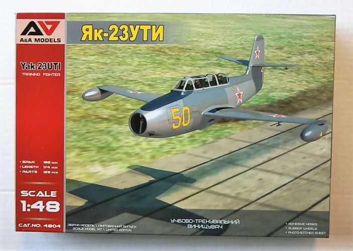 A   A MODELS 1/48 4804 YAKOVLEV YAK-23 UTI 