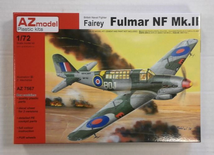 AZ MODEL 1/72 7567 FAIREY FULMAR NF Mk.II