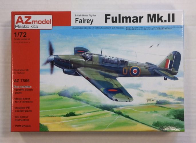 AZ MODEL 1/72 7566 FAIREY FULMAR Mk.II