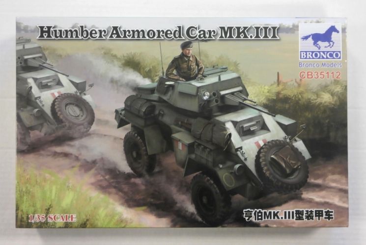 BRONCO 1/35 35112 HUMBER ARMOURED CAR Mk.III