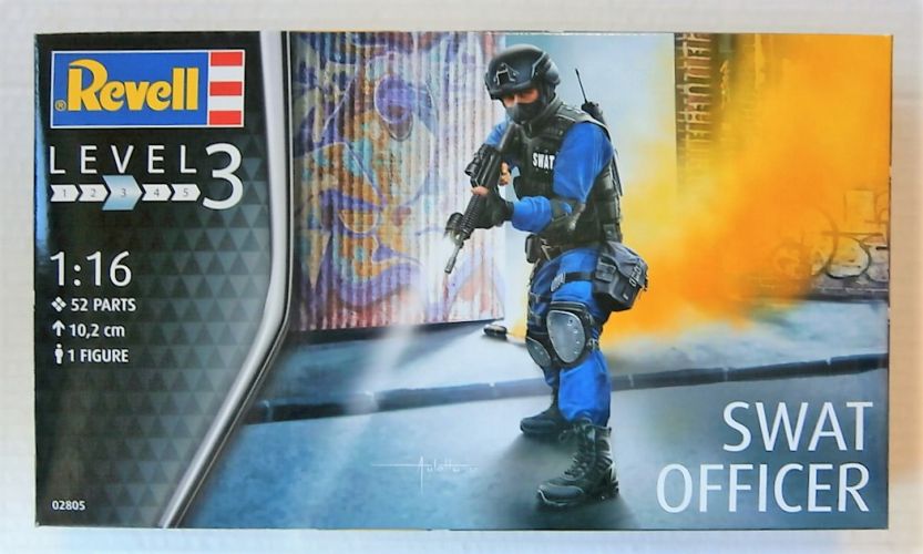 REVELL 1/16 02805 SWAT OFFICER
