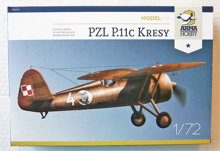ARMA HOBBY 1/72 70017 PZL P.11C KRESY