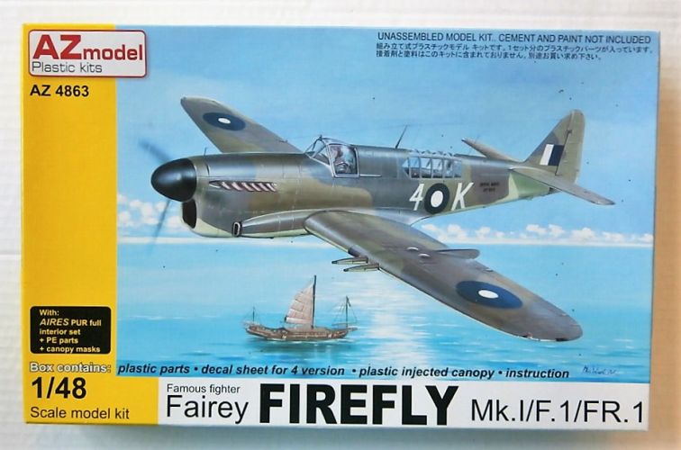 AZ MODEL 1/48 4863 FAIREY FIREFLY MK.1/F1/FR.1