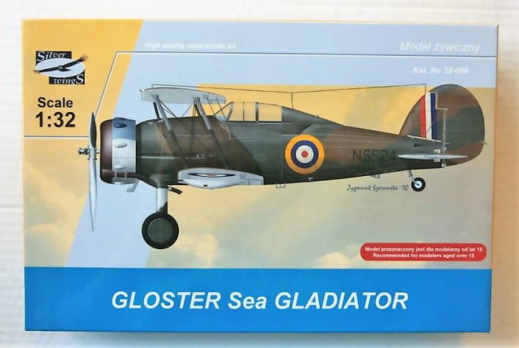 SILVER WINGS 1/32 32006 GLOSTER SEA GLADIATOR