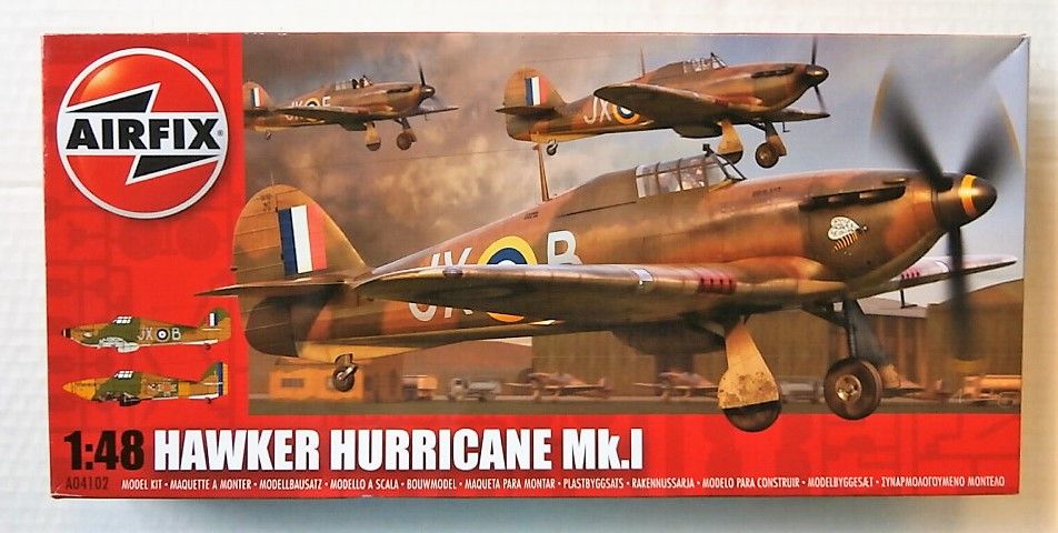 AIRFIX 1/48 04102  2013  HAWKER HURRICANE MK.I