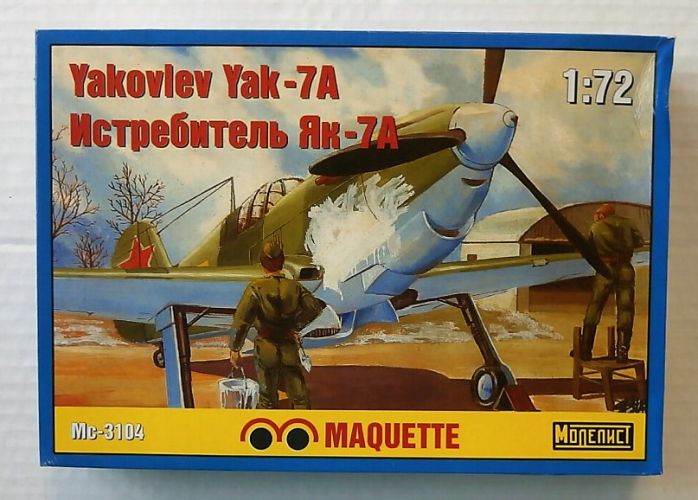 MAQUETTE 1/72 3104 YAKOVLEV YAK-7A