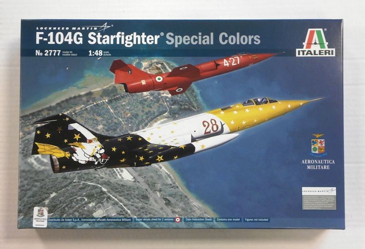 ITALERI 1/48 2777 F-104G STARFIGHTER SPECIAL COLORS