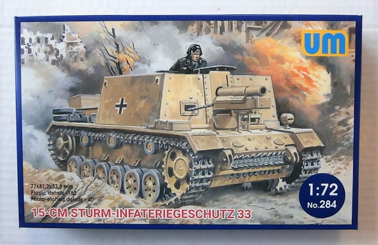 UNIMODEL 1/72 284 15-CM STURM-INFATERIEGESCHUTZ 33