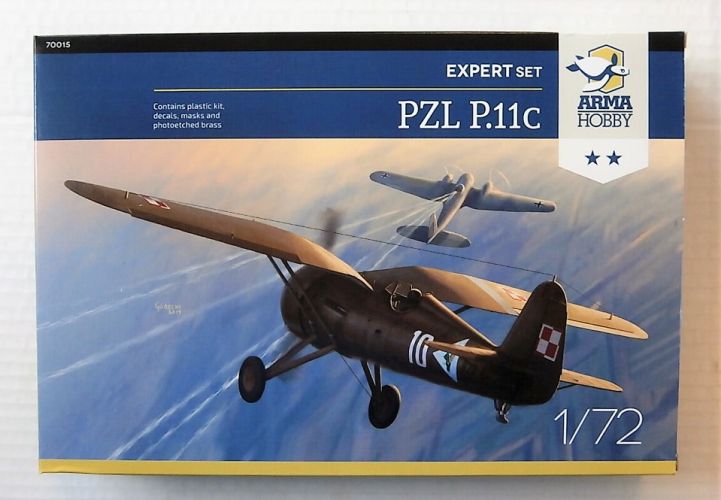 ARMA HOBBY 1/72 70015 PZL P.11C EXPERT SET
